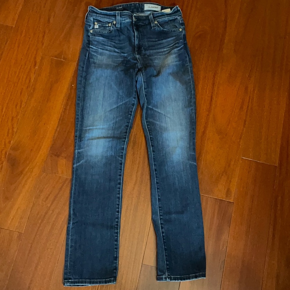 AG the Mari Jeans, size 27, high rise straight leg